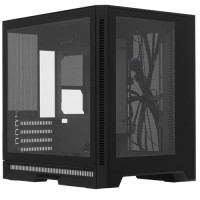 Компьютерный корпус 1STPLAYER STEAM PUNK SP6 TG Black (SP6-G-BK)