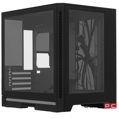 Компьютерный корпус 1STPLAYER STEAM PUNK SP6 TG Black (SP6-G-BK)