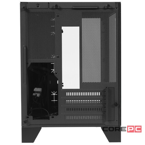 Компьютерный корпус 1STPLAYER STEAM PUNK SP6 TG Black (SP6-G-BK)