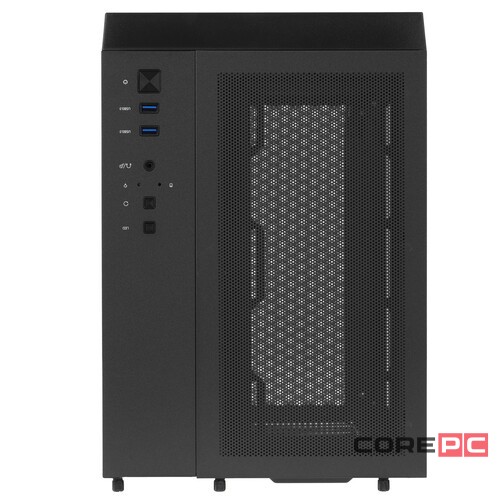 Компьютерный корпус 1STPLAYER STEAM PUNK SP6 TG Black (SP6-G-BK)