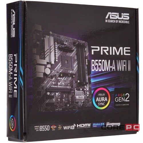 Материнская плата ASUS PRIME B550M-A WIFI II 90MB19X0-M0EAY0