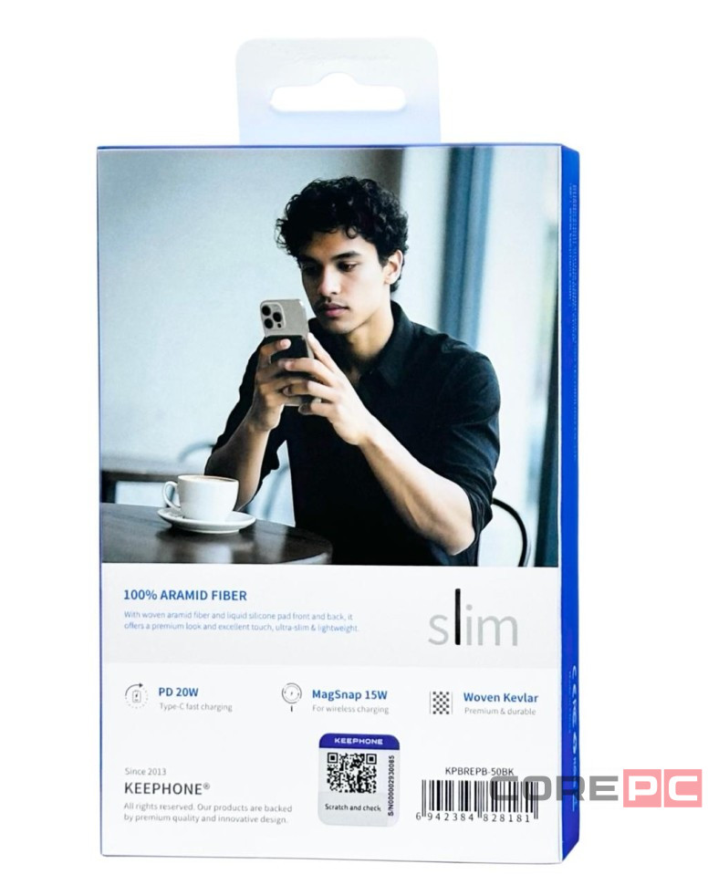 Powerbank магнитный с MagSafe Keephone Brendy 5000mAh черный