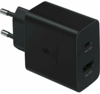 Сетевое зарядное устройство Samsung Super Fast Charger Type-C/USB 3.0 35W (черный)