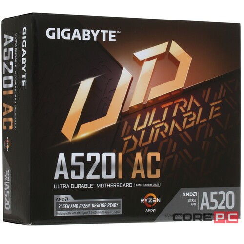 Материнская плата Gigabyte A520I AC