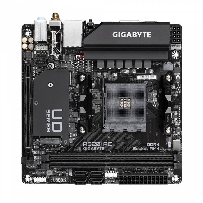 Материнская плата Gigabyte A520I AC