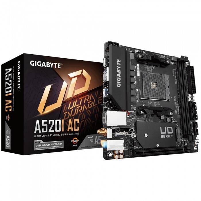 Материнская плата Gigabyte A520I AC