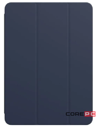 Чехол-книжка Mosbros для Apple iPad Pro 13 (2024) (полиуретан с подставкой/отсек для стилуса) (синий)