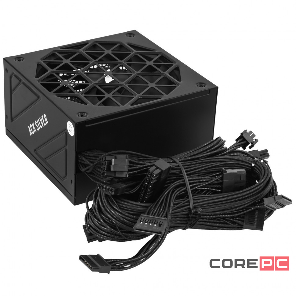 Блок питания 1STPLAYER 850W ACK SILVER Black (HA-850BA7-BK) 16 Pin (PCIe 5.0 Connector Cable Details)