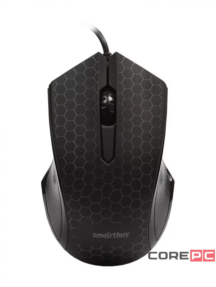 Мышь проводная с подсветкой Smartbuy ONE 334 (SBM-334-K) черная