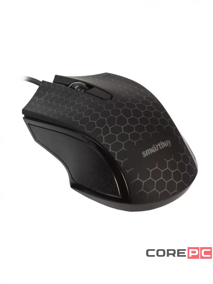 Мышь проводная с подсветкой Smartbuy ONE 334 (SBM-334-K) черная