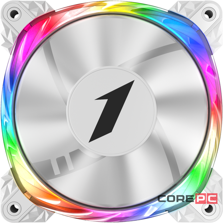 Вентилятор для корпуса 1STPLAYER FS7 ARGB White (FS7-WH)