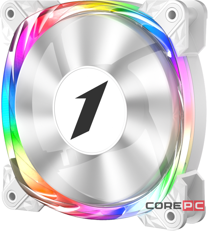 Вентилятор для корпуса 1STPLAYER FS7 ARGB White (FS7-WH)