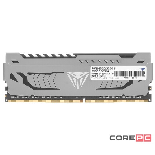 Оперативная память 32 GB 3200 MHz PATRIOT VIPER STEEL (PVS432G320C6K)