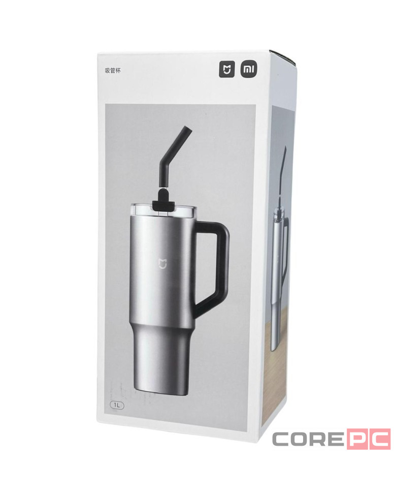 Термокружка Xiaomi Mijia Sippy Cup 1L (MJXGB01RM) серебристая