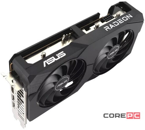 Видеокарта ASUS (DUAL-RX6600-8G-V2) Radeon RX 6600 8GB DUAL V2 90YV0GP2-M0NA00