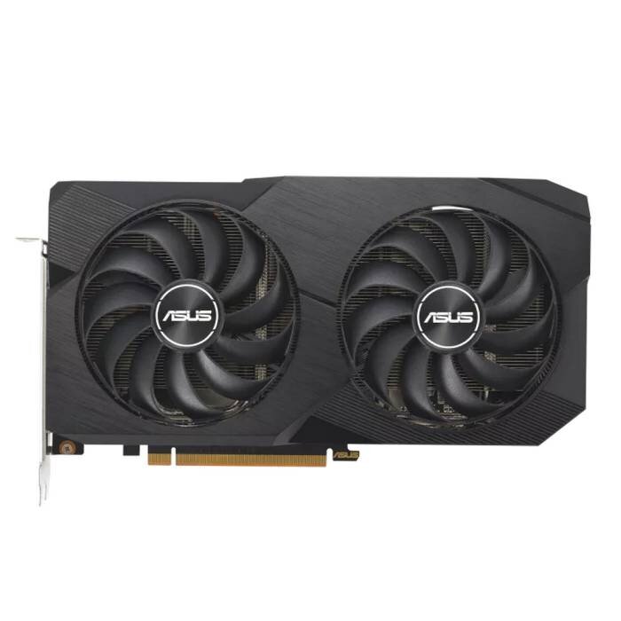 Видеокарта ASUS (DUAL-RX6600-8G-V2) Radeon RX 6600 8GB DUAL V2 90YV0GP2-M0NA00