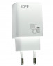Сетевое зарядное устройство EOFE E402 1C/1USB 45W белое