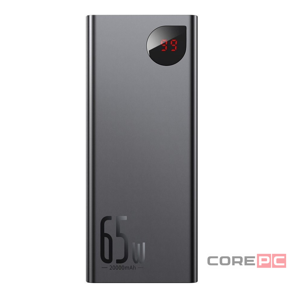 Powerbank Baseus Adaman 20000mAh 2USB 65W (PPIMDA-D01) черный