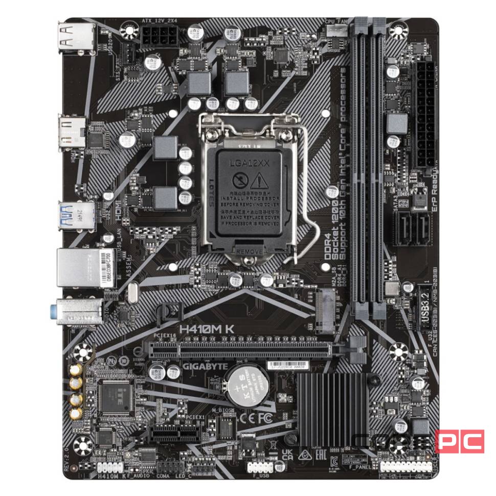 Материнская плата Gigabyte H410M K 2.0