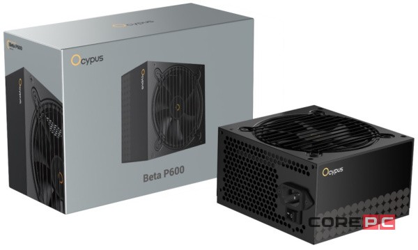 Блок питания Ocypus 600W Beta P600 (Beta-P600-N1HDBK024X-EU)