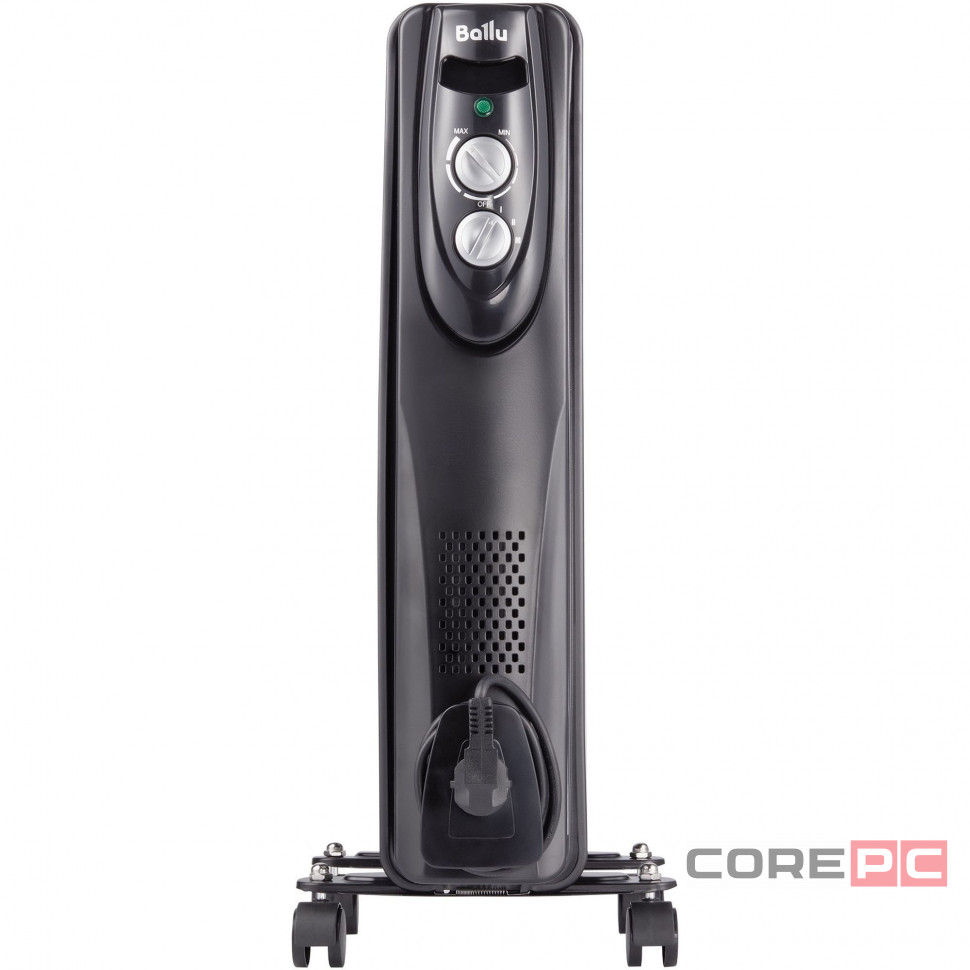 Масляный радиатор Ballu Classic black BOH/CL-09BRN 2000 (9 секций)