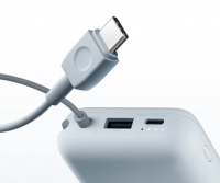 Портативный внешний аккумулятор Xiaomi Mi Power Bank Pocket 10000 mAh/кабель Type-C (P15ZM) (голубой)