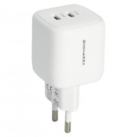 Сетевое зар. устр. Keephone Speedy 2C Gan 45W белое