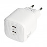 Сетевое зар. устр. Keephone Speedy 2C Gan 45W белое