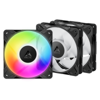 Комплект вентиляторов для корпуса Arctic Cooling P12 Pro ARGB LN Black/White (ACFAN00347A)