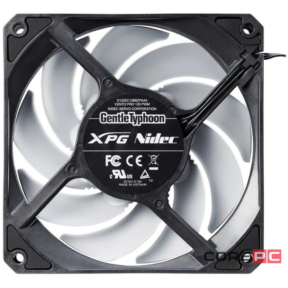 Вентилятор для корпуса ADATA XPG VENTO PRO120PWM-BKCWW