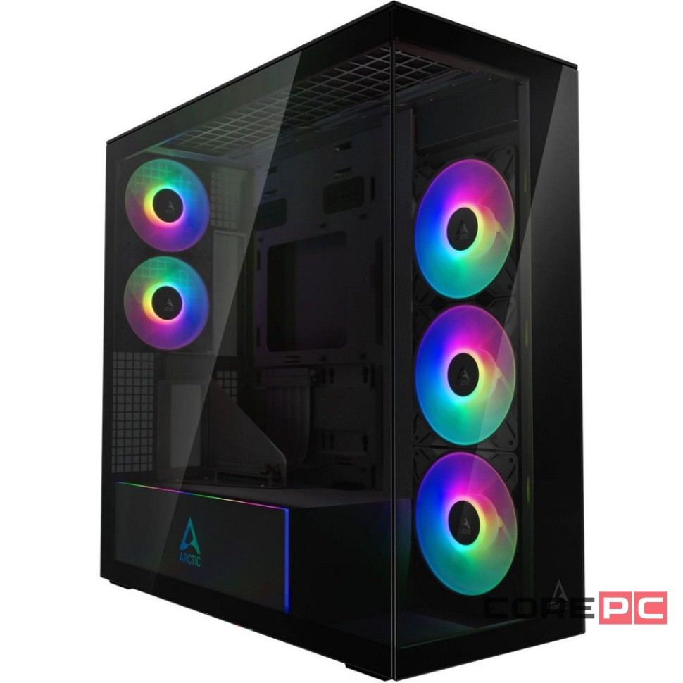 Компьютерный корпус Arctic Cooling ARCTIC Xtender VG Mirror Black (ACPCC00019A)