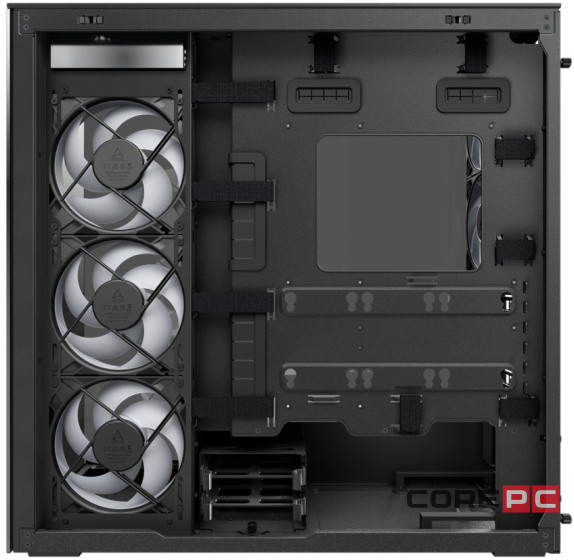 Компьютерный корпус Arctic Cooling ARCTIC Xtender VG Mirror Black (ACPCC00019A)