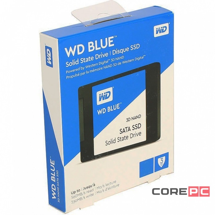 Твердотельный накопитель Western Digital 2000 Gb Blue WDS200T2B0A