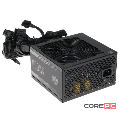 Блок питания Cooler Master 600W MasterWatt Lite 600 MPE-6001-ACABW-EU