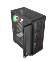 Компьютерный корпус Powercase ULTIMATE TG ARGB Black (CUB-A4)