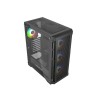 Компьютерный корпус Powercase ULTIMATE TG ARGB Black (CUB-A4)