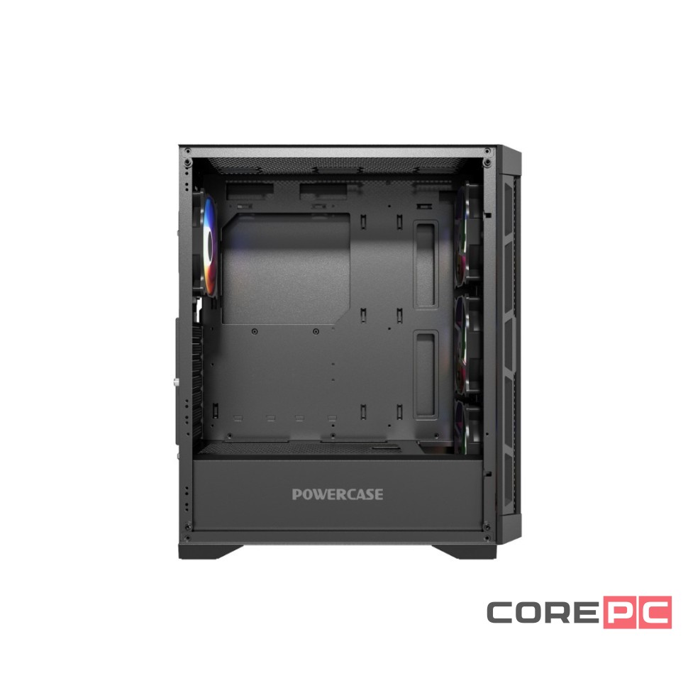 Компьютерный корпус Powercase ULTIMATE TG ARGB Black (CUB-A4)