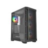 Компьютерный корпус Powercase ULTIMATE TG ARGB Black (CUB-A4)