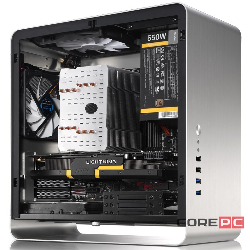 Компьютерный корпус JONSBO UMX3W Silver