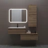Зеркало MIXLINE Колорит ЭКОНОМ 600х800 (ШВ) сенсор выкл,светодиод подсв,универс.крепеж,без короба