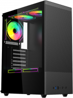 Компьютерный корпус ACD Citadel 108B TG Black (AH-SI2G0-000)