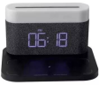 Ночник с беспроводной зарядкой и будильником Xiaomi VFZ Led Lamp Wireless Charger (C-WCLL-C02) (черный)