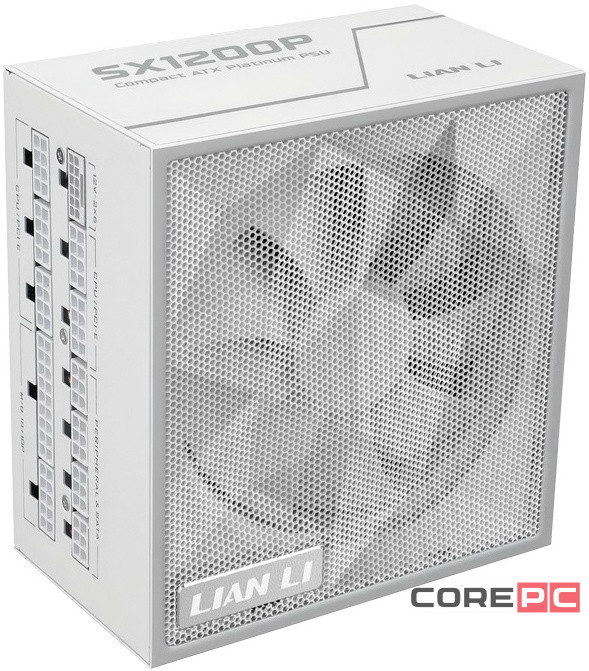Блок питания Lian Li 1200W SX1200P White (G9P.SX1200P.W000.RU) 16 Pin (PCIe 5.1 Connector Cable Details)