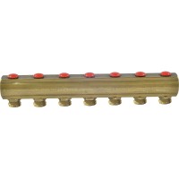 Коллектор Giacomini с отсечными клапанами 1quot; x 3/4quot;E /7, R553SY047