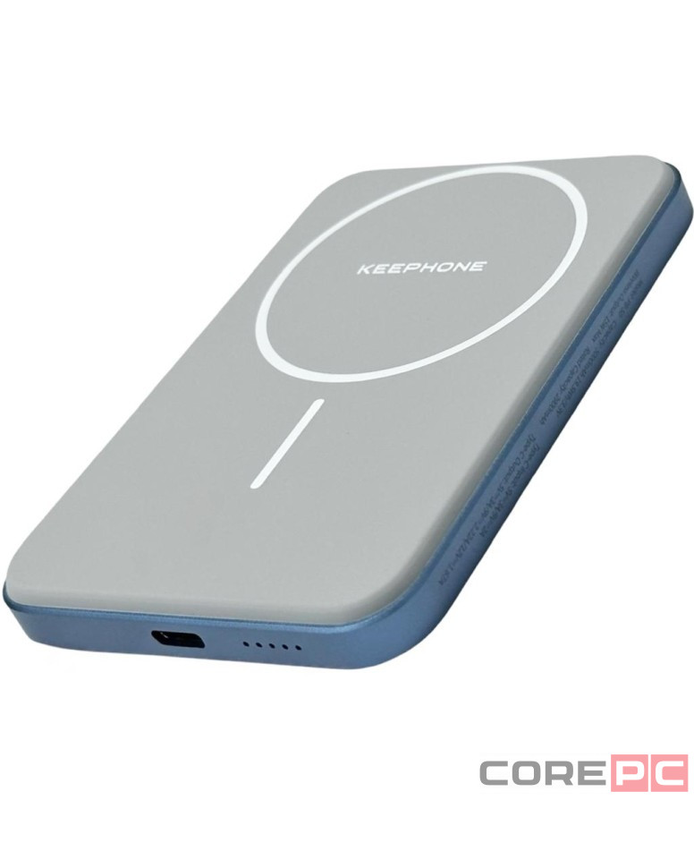 Powerbank магнитный с MagSafe Keephone Brendy 5000mAh синий