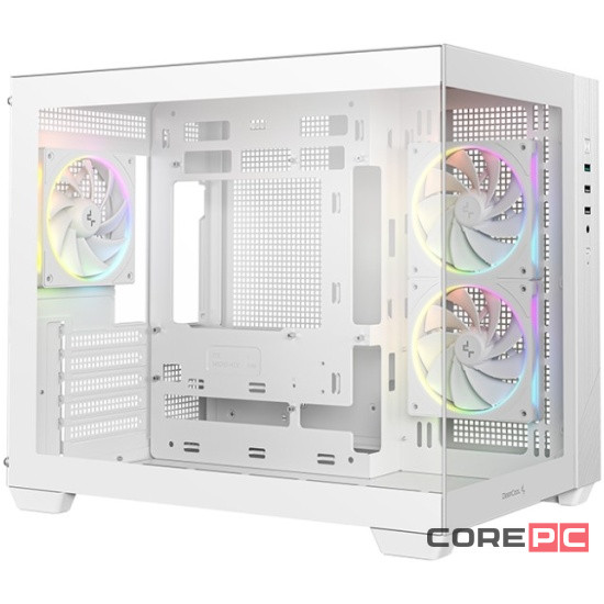 Компьютерный корпус Deepcool CG330 3F WH ARGB White