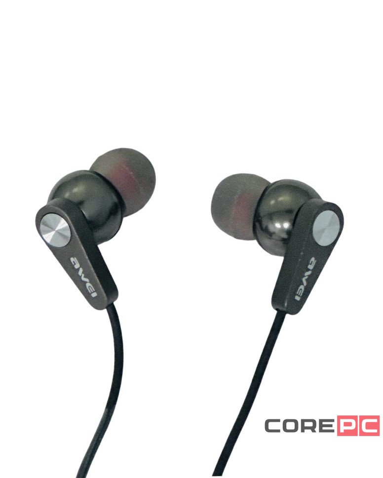 Стереонаушники Awei PC-21T с микрофоном Type-C 1.2м черные