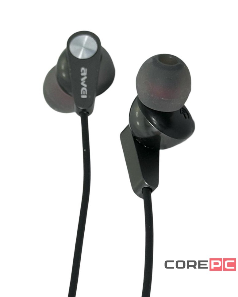 Стереонаушники Awei PC-21T с микрофоном Type-C 1.2м черные