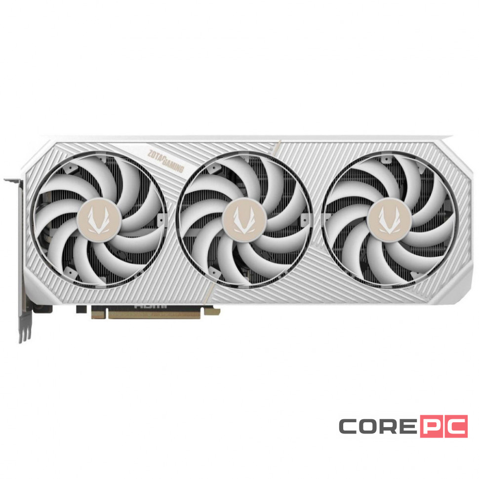 Видеокарта ZOTAC (ZT-B50800Q-10P) GeForce RTX 5080 16GB SOLID WHITE ED OC