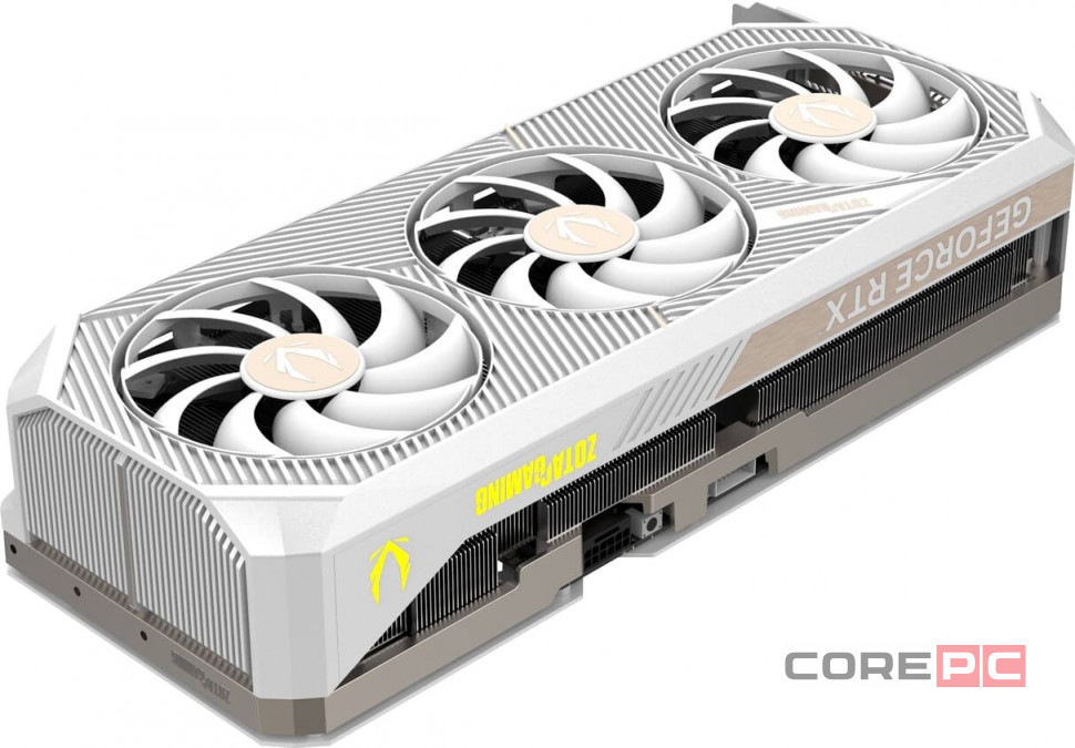 Видеокарта ZOTAC (ZT-B50800Q-10P) GeForce RTX 5080 16GB SOLID WHITE ED OC